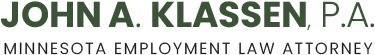John A. Klassen, P.A. | Minnesota Employment Law Attorney